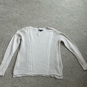 American eagle white sweater